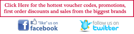 Click Here to access the latest discount codes or follow us on Twitter and Facebook